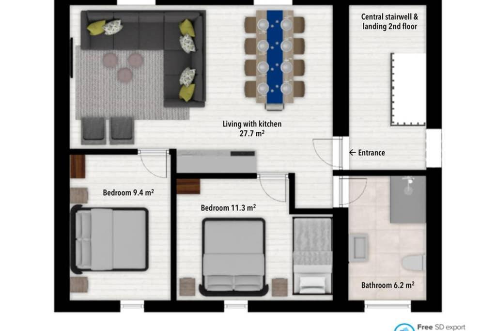 Authentic Stays - 5P-Apartment Eijsden Extérieur photo